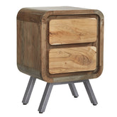 Aspen 2 Drawer Lamp Table