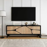 Boho Large Low Board TV Cabinet / Low Sideboard