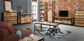 Cosmo Industrial Cart Coffee Table