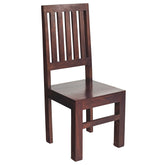 Toko Dark Mango Slat Back Chair (Sold in Pairs)