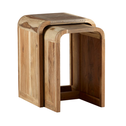 Aspen Nest of 2 Tables Wooden