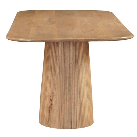 Austin Solid Wood 175cm Dining Table with Storage Sideboard