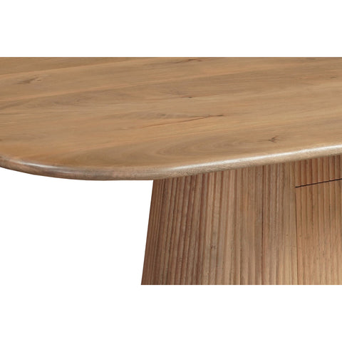 Austin Solid Wood 175cm Dining Table with Storage Sideboard