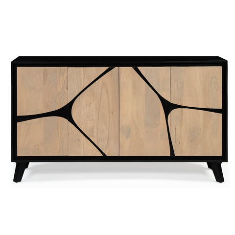 Boho Solid Wood Extra Large Sideboard