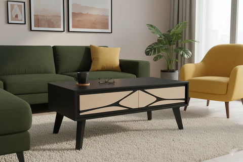 Boho 2 Drawer Coffee Table