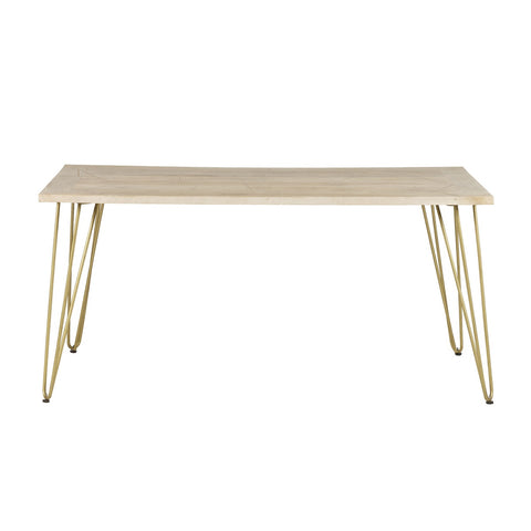 Light Gold Dining Table