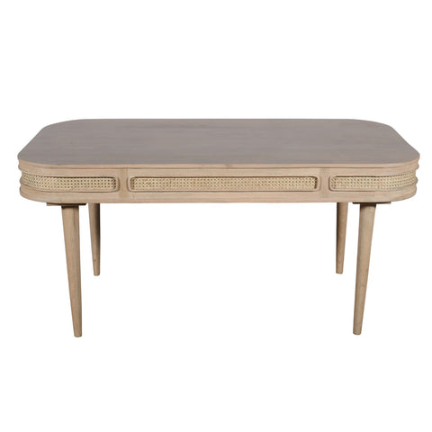 Valencia Cane & Mango Wood Dining Table
