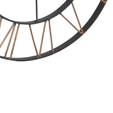Lincoln Metal Clock Large