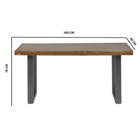 Metropolis Industrial Dining Table