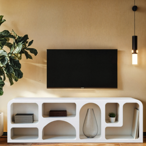 Geo Geometric Large Tv Cabinet