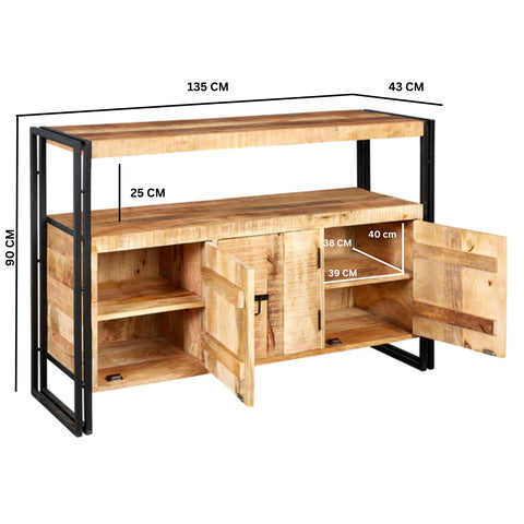 Cosmo Industrial Sideboard
