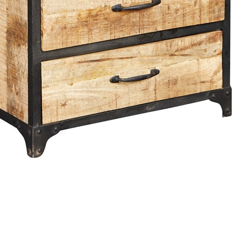 Cosmo Industrial Tall Chest