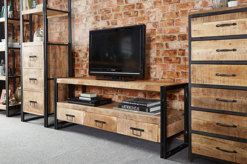 Cosmo Industrial Tall Chest