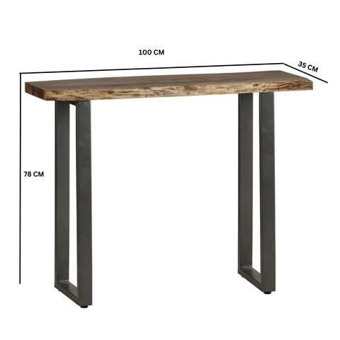 Baltic Live Edge Console Table