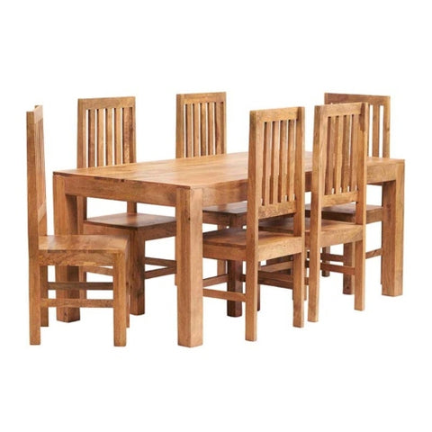Toko Light Mango Large Dining Table 6ft (180cm)