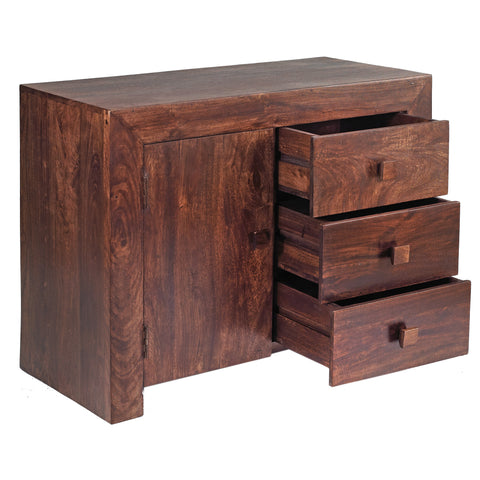 Toko Dark Mango 3 Drawer Sideboard