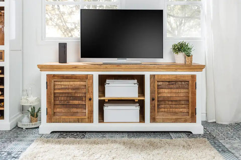 Alfie Tv Cabinet Upto 57" Solid Mango Wood