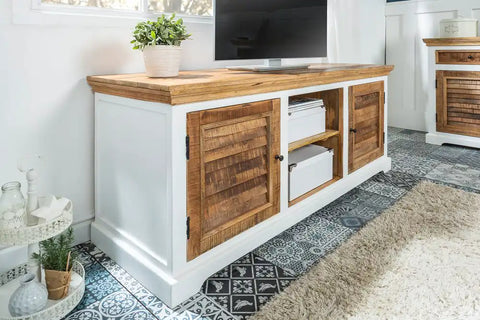 Alfie Tv Cabinet Upto 57" Solid Mango Wood