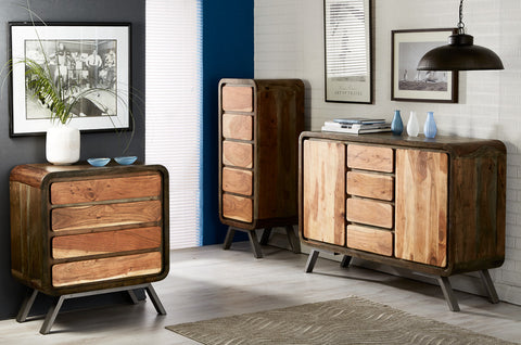 Aspen 4 Drawer Wide Chest 