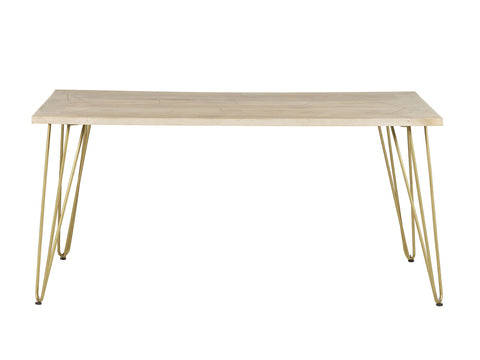 Light Gold Dining Table 