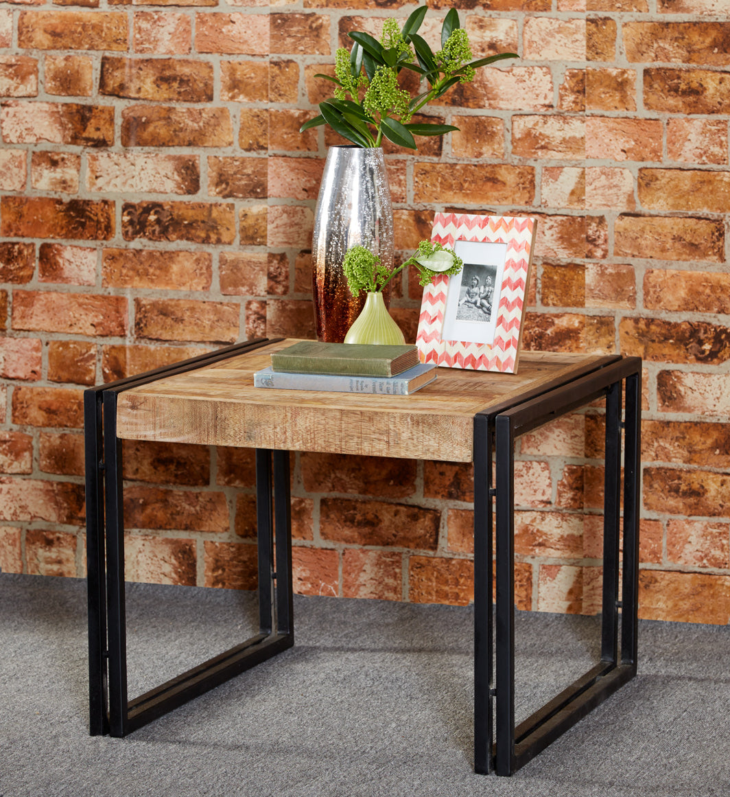 Cosmo Industrial Small Coffee Table 