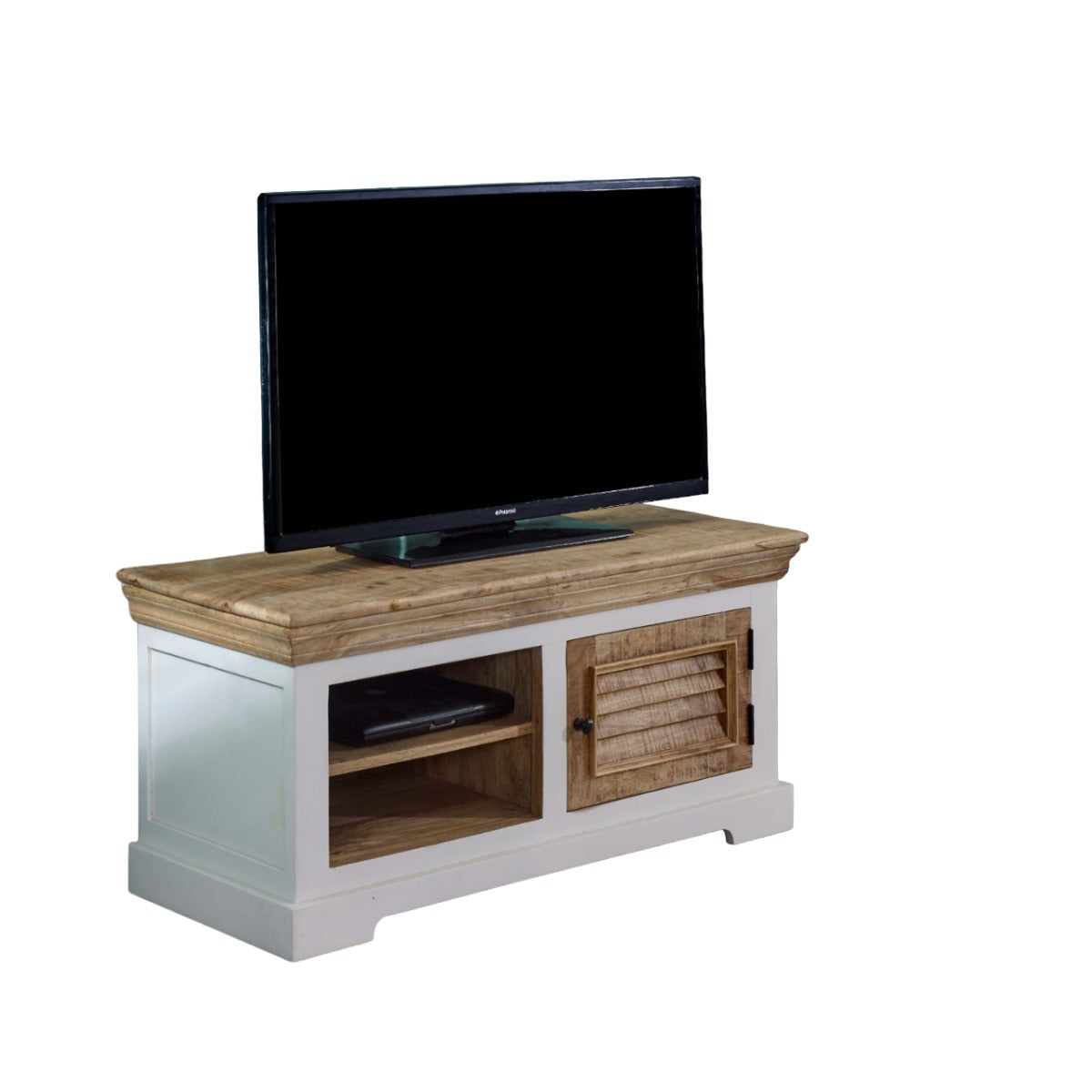 Alfie Wood Tv Cabinet/Bench/Shoe Rack Upto 43" 